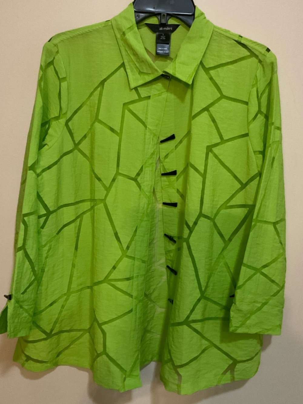 Ali Miles 3/4 sleeve top